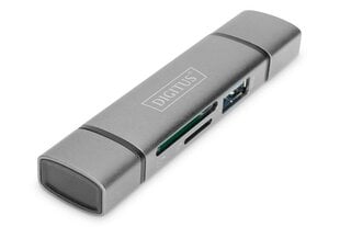 Digitus Karšu lasītājs USB DA-70886 cena un informācija | Assmann Datortehnika | 220.lv