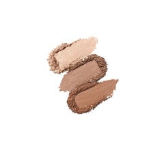 Палетка для контурирования лица с 2 контурными пудрами и 1 хайлайтером Kiko Milano Contour Obsession Palette, 03 Deep цена и информация | Бронзеры (бронзаторы), румяна | 220.lv