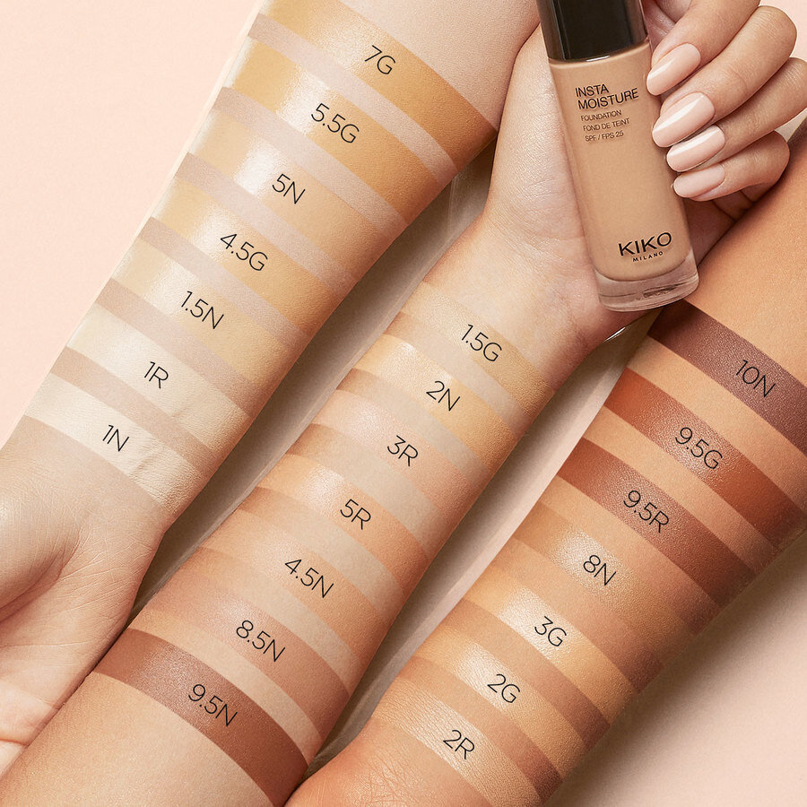 Mitrinošs tonālais krēms Kiko Milano Instamoisture Foundation, 1.5 Neutral цена и информация | Grima bāzes, tonālie krēmi, pūderi | 220.lv