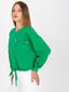 Zaļš sieviešu džemperis bez kapuces cena un informācija | Sieviešu džemperi | 220.lv