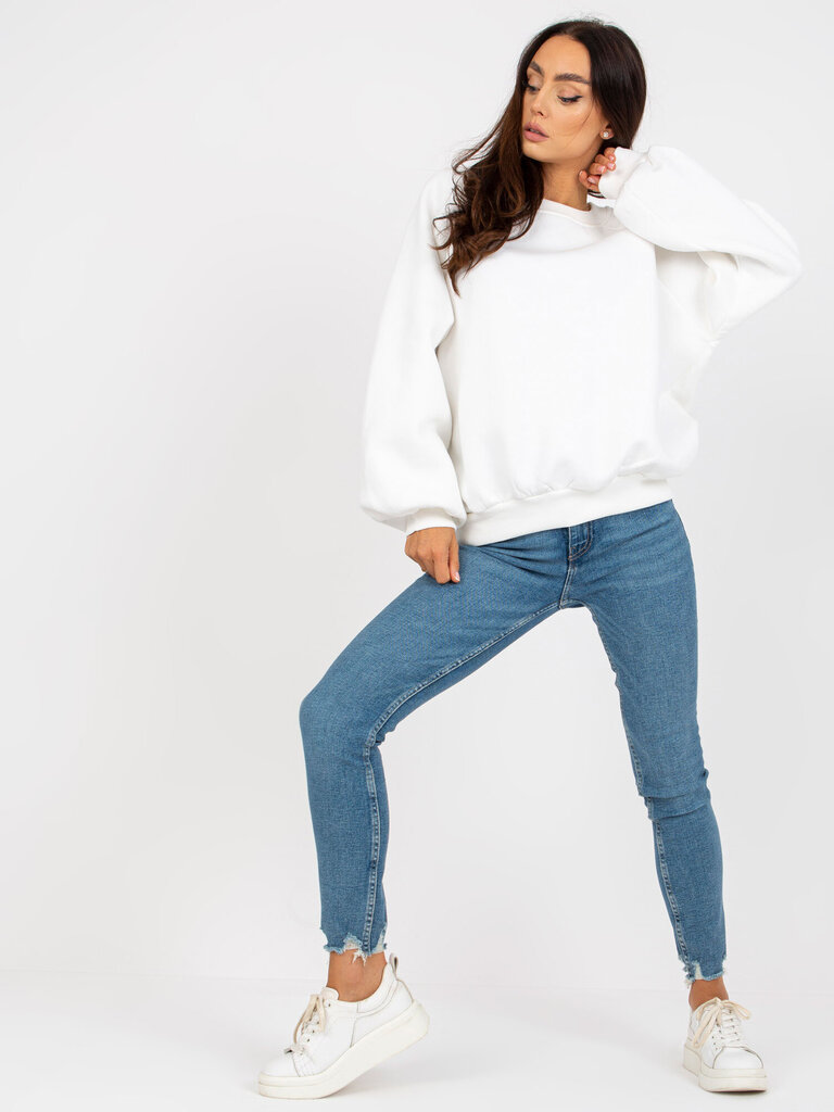 Džemperis sievietēm Rue Paris, balts цена и информация | Sieviešu džemperi | 220.lv