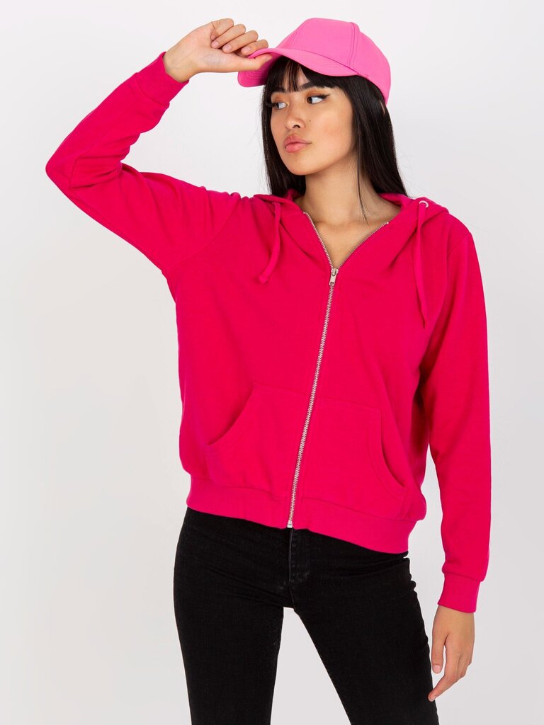 Sieviešu fuksijas krāsas pamata sporta krekls cena un informācija | Sieviešu džemperi | 220.lv
