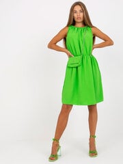 Женское ярко-зеленое платье одного размера цена и информация | Платья | 220.lv