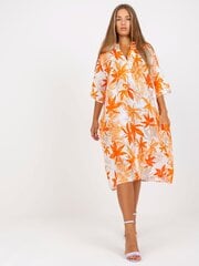 Sieviešu oranža oversize kleita cena un informācija | Kleitas | 220.lv