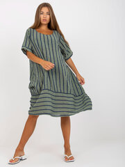 Sieviešu haki krāsas Oversize kleita cena un informācija | Italy Moda Apģērbi, apavi, aksesuāri | 220.lv