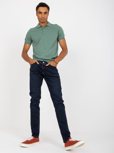 Vīriešu tumši zilas Džinsu bikses Vīriešu džinsa bikses cena | 220.lv