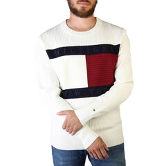 Džemperis vīriešiem Tommy Hilfiger MW0MW25413, balts cena un informācija | Vīriešu džemperi | 220.lv