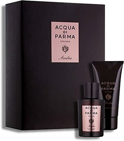Acqua di Parma Ambra - EDC 100 ml + shower gel 75 ml cena un informācija | Vīriešu smaržas | 220.lv
