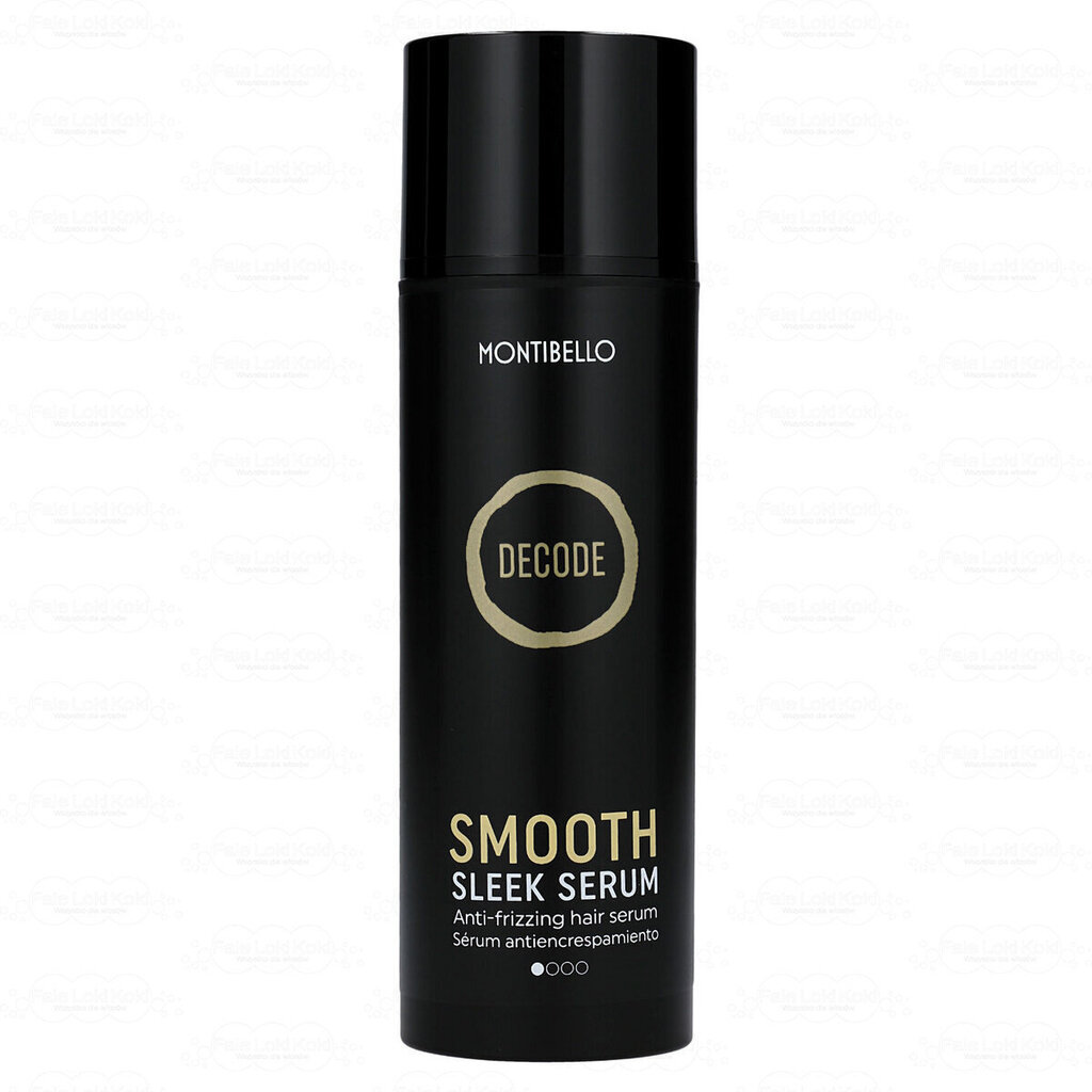 Izlīdzinošs matu serums Montibello Decode Smooth Sleek, 150 ml cena un informācija | Matu uzlabošanai | 220.lv