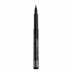 Acu zīmulis NYX Super Skinny Carbon Black, 1,1 ml цена и информация | Тушь, средства для роста ресниц, тени для век, карандаши для глаз | 220.lv