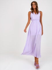 Женское ярко-фиолетовое повседневное платье цена и информация | Платья | 220.lv