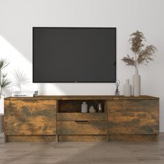 TV skapis, dūmozols, 140x35x40cm, koks cena un informācija | TV galdiņi | 220.lv