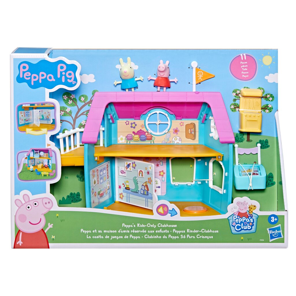 Komplekts Bērnu klubs Hasbro Peppa Pig cena un informācija | Rotaļlietas meitenēm | 220.lv