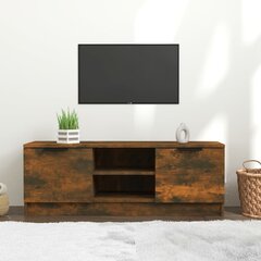 TV skapis, dūmozols, 102x35x36,5cm, koks cena un informācija | TV galdiņi | 220.lv