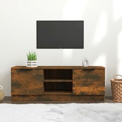 TV skapis, dūmozols, 102x35x36,5cm, koks цена и информация | Тумбы под телевизор | 220.lv