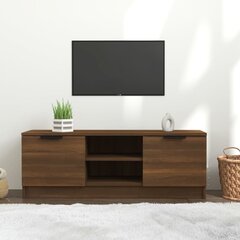 TV skapis, brūns ozols, 102x35x36,5cm, koks cena un informācija | TV galdiņi | 220.lv