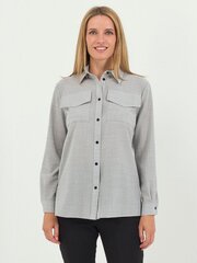 Рубашка Loriata 1622 light grey 48 цена и информация | Женские блузки, рубашки | 220.lv