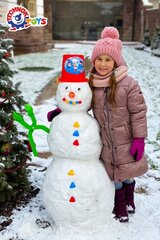 Набор снеговика, красный цена и информация | Игры на открытом воздухе | 220.lv