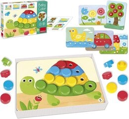 Деревянная мозаика Baby Color Goula 53140 цена и информация | Развивающие игрушки | 220.lv