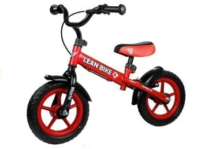 Балансировочный велосипед Lean Bike Mario, красный цена и информация | Балансировочные велосипеды | 220.lv