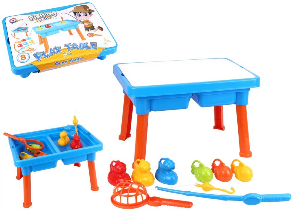 Makšķerēšanas izglītojošs galds 2in1 cena un informācija | Attīstošās rotaļlietas | 220.lv