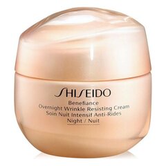 Nakts krēms nobriedušai ādai Benefiance (Overnight Wrinkle Resisting Cream), 50 ml cena un informācija | Sejas krēmi | 220.lv