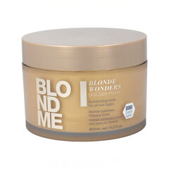 Осветляющая маска для светлых волос Schwarzkopf  Blondme Blonde Wonders Golden цена и информация | Средства для укрепления волос | 220.lv