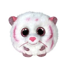 Meteor Plīša rotaļlieta Ty Puffies Tiger rozā un baltā krāsā - Tabor 8 cm cena un informācija | Mīkstās (plīša) rotaļlietas | 220.lv