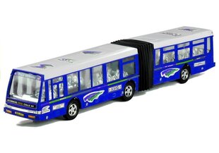 Rotaļlietu autobuss "City Long Dragon", zils cena un informācija | Rotaļlietas zēniem | 220.lv