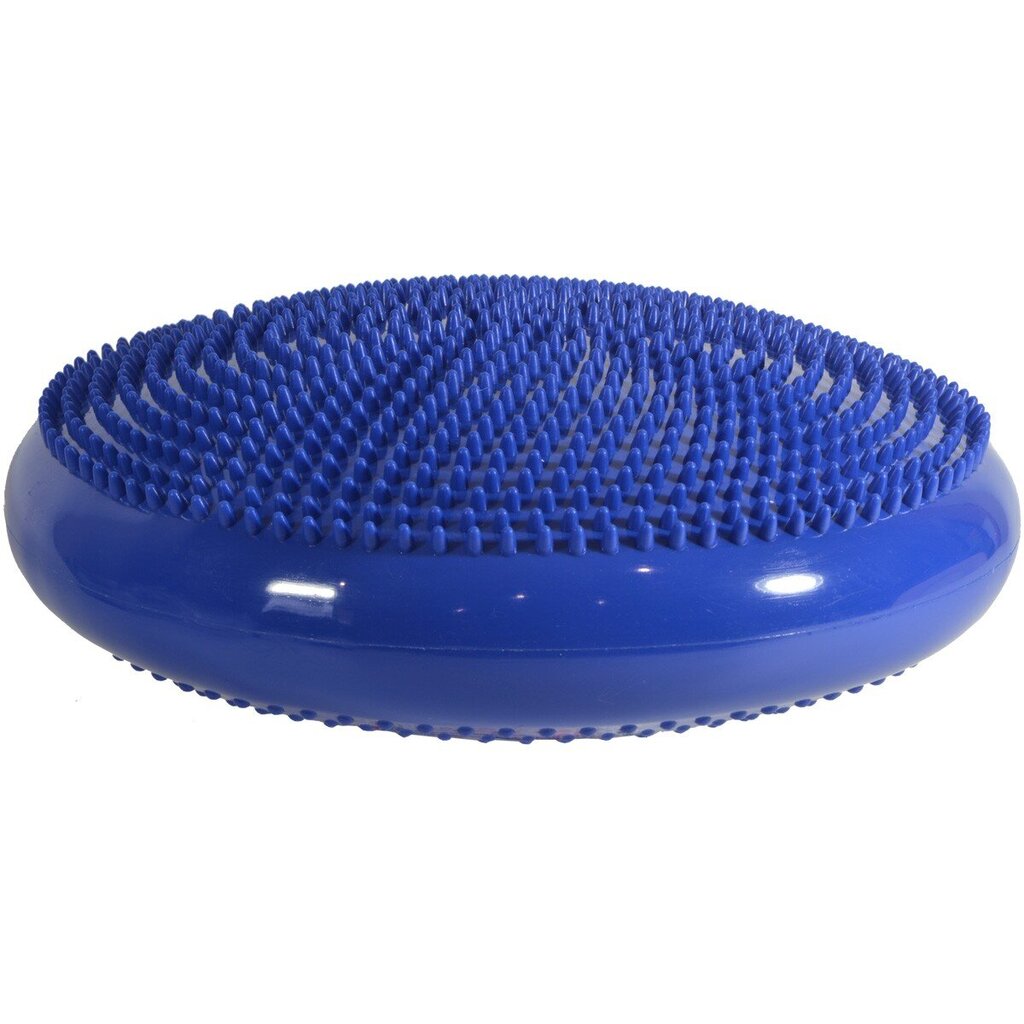 Sensomotora disks ar sūkni - Eb Fit, 33 cm, zils cena un informācija | Masāžas piederumi | 220.lv