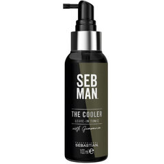 Sebastian Professional SEB MAN The Cooler Leave-In Tonic - Tonic for smooth styling and volume 100 мл цена и информация | Распылите крем-спрей на волосы на расстоянии 20-25 см, расчешите их расческой. | 220.lv