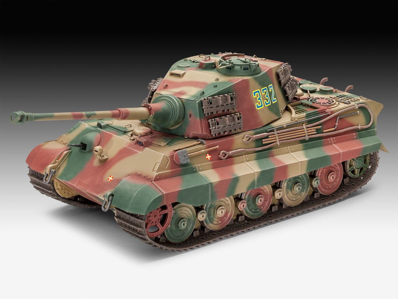 Revell Tīģera II Henšela tanks цена и информация | Konstruktori | 220.lv