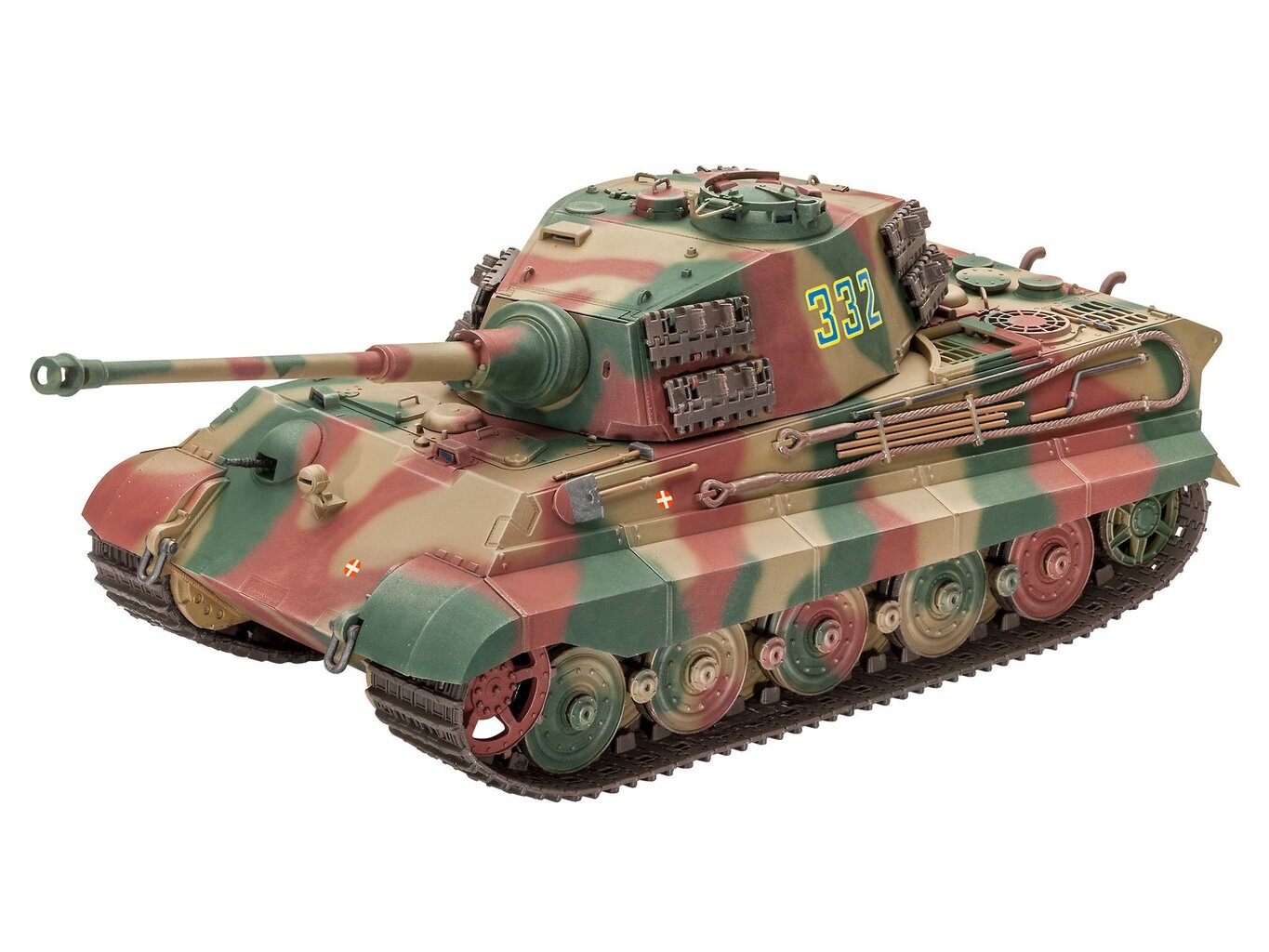 Revell Tīģera II Henšela tanks цена и информация | Konstruktori | 220.lv