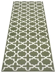 Paklājs Hanse Home Glam, 80x200 cm, zaļš cena un informācija | Paklāji | 220.lv