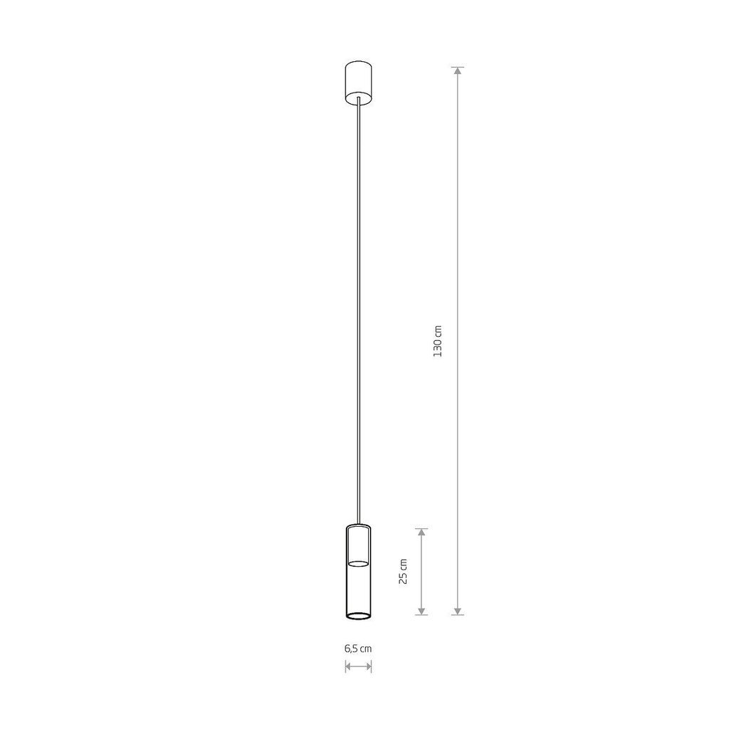 Piekaramā lampa Nowodvorski Cylinder M 7868 cena un informācija | Piekaramās lampas | 220.lv