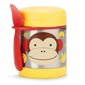 Bērnu pārtikas termoss Skip Hop Zoo Monkey, 325 ml cena un informācija | Termosi, termokrūzes | 220.lv
