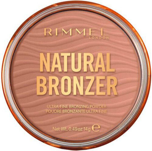 Bronzer Natural (īpaši smalks bronzas pūderis) 14 g cena un informācija | Bronzeri, vaigu sārtumi | 220.lv