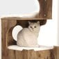 Kaķu māja/skrāpis post Feandrea PCT70HW, vintage brūns-balts cena un informācija | Kaķu mājas, nagu asināmie | 220.lv