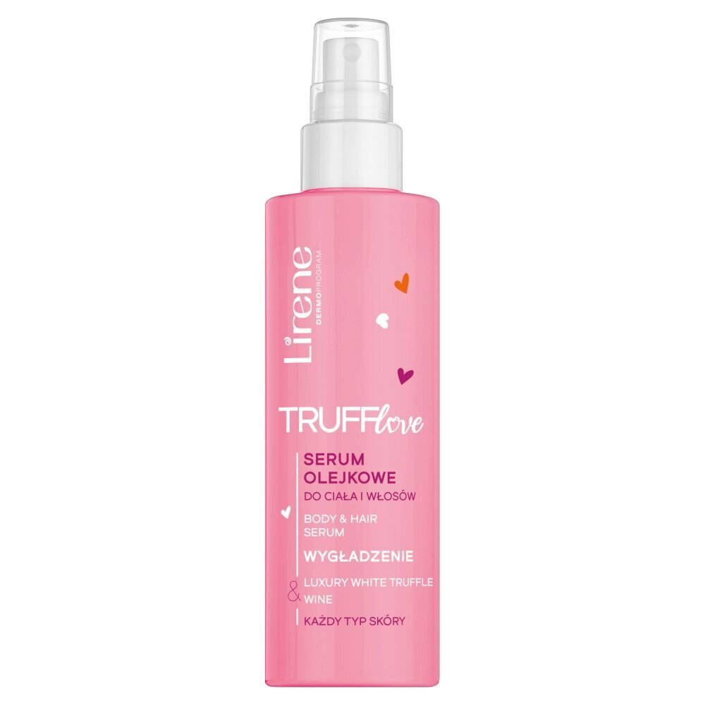 Eļļas serums ķermenim un matiem Lirene Truff Love serum, 125 ml цена и информация | Ķermeņa krēmi, losjoni | 220.lv