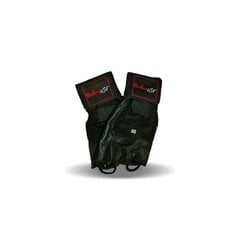 Vingrošanas cimdi BioTech USA Houston Gloves, melni цена и информация | Перчатки для турника и фитнеса | 220.lv