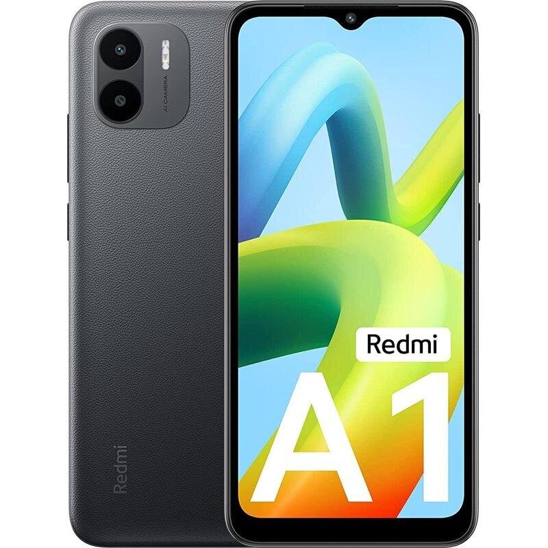 Xiaomi Redmi A1 Dual SIM 2/32GB,MZB0CGGEU Black цена и информация | Mobilie telefoni | 220.lv