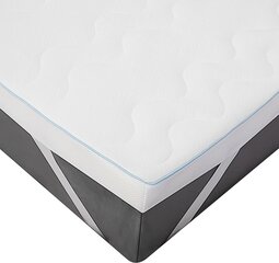 Матрас Bedsure Topper 150x200 H3 - Topper 150x200 см высотой 6 см с 2 в 1 пеной памяти, ортопедический матрас Mopper для мягкого, твердого и избавления цена и информация | Матрасы | 220.lv