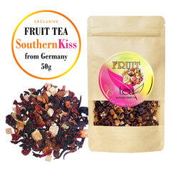 Augļu tēja DIENVIDU SKŪPSTS, Fruit tea SOUTHERN Kiss, 50 g cena un informācija | Tēja | 220.lv