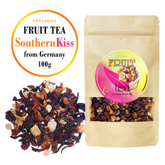 Augļu tēja DIENVIDU SKŪPSTS, Fruit tea SOUTHERN Kiss, 100 g cena un informācija | Tēja | 220.lv