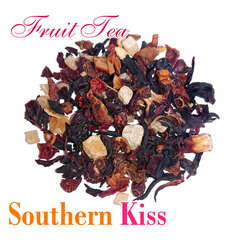 Augļu tēja DIENVIDU SKŪPSTS, Fruit tea SOUTHERN Kiss, bulk 100 g cena un informācija | Tēja | 220.lv