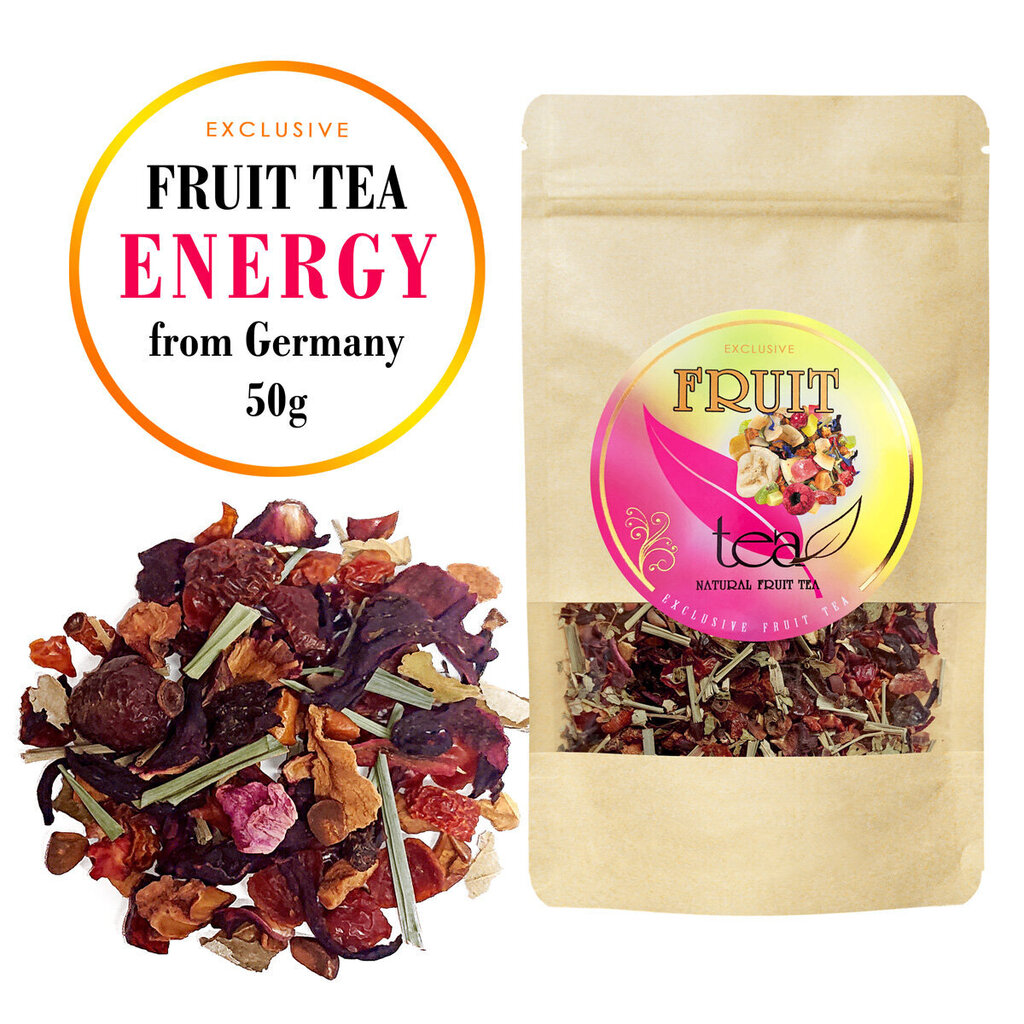 Augļu tēja ENERĢIJAS, Fruit tea ENERGY, 50 g cena un informācija | Tēja | 220.lv