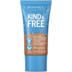 Увлажняющая основа для макияжа Rimmel Kind & Free, 30 мл цена и информация | Пудры, базы под макияж | 220.lv