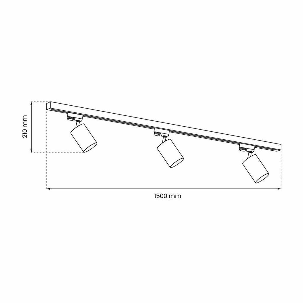 Milagro griestu lampa 3 Pipe cena un informācija | Griestu lampas | 220.lv