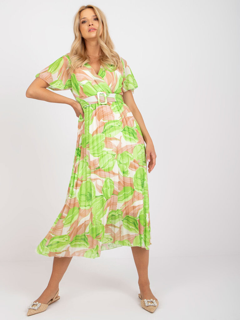 Sieviešu koši zaļa viena izmēra kleita цена и информация | Kleitas | 220.lv