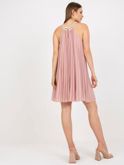 Женское светло-розовое повседневное платье цена и информация | Платья | 220.lv